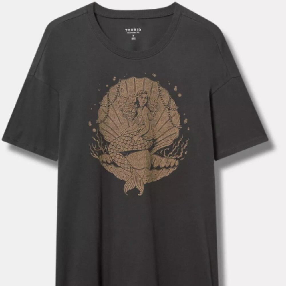 ISO Mermiad Oversized Tunic Tee 4x or 5x